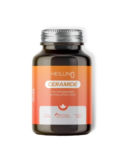 Ceramide 60 Kapsül – Phytoceramide 60 mg, ALA, B6, B12 ile Cilt Bariyerini Güçlendiren Vegan Takviye