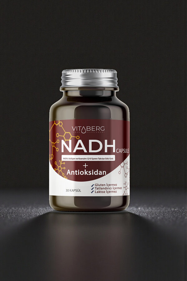 NADH Antioksidan+ | PQQ, Koenzim Q10, Resveratrol, Kolajen Tip II - Görsel 6