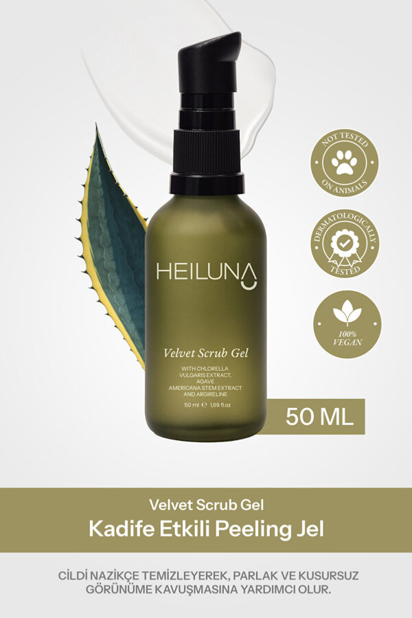 Kadife Etkili Peeling Jel 50 ml Yeşil Çay & Meyan Kökü ile Gözenek Arındırıcı Bakım - Görsel 2