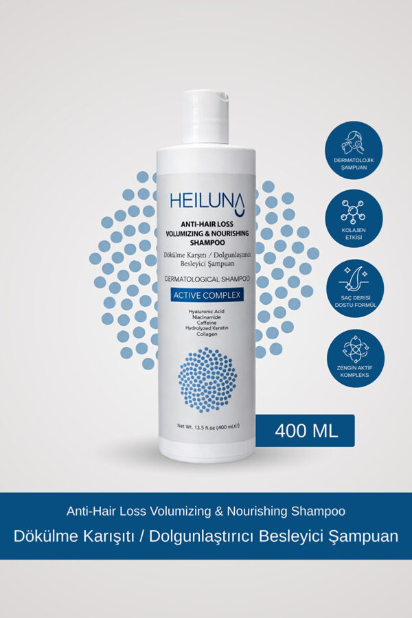 Saç Dökülme Karşıtı Şampuan Kolajen ve Keratin Destekli 400 ml - Görsel 2