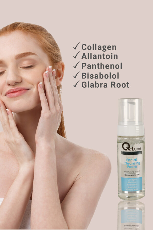 Kolajenli Yüz Temizleme Köpüğü 150ml -(GLABRA ROOT /ALLANTOİN/ PANTHENOL)makyaj Temizleyici - Görsel 5