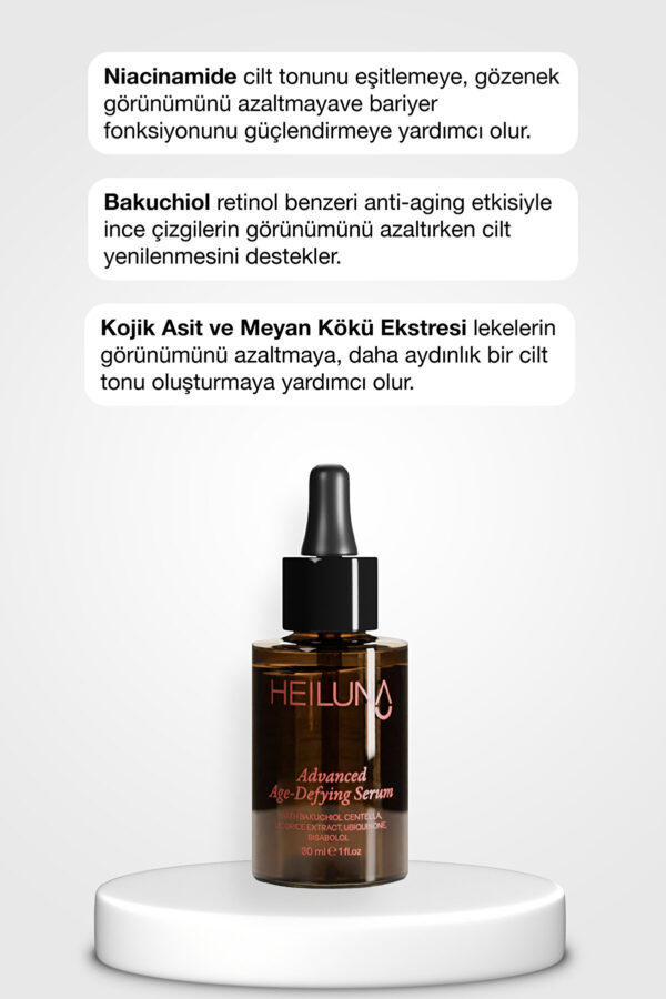 Yaşlanma Ve Kırışıklık Karşıtı Serum 30 ml Bakuchiol & Centella, Sıkı & Pürüzsüz Cilt - Görsel 4