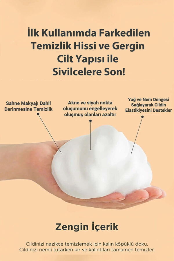 Yeşil Çay Ağaçlı Sivilce Karşiti Yüz Temizleme Köpüğü 150ml(TEA TREE FOAMING FACE WASH) - Görsel 4