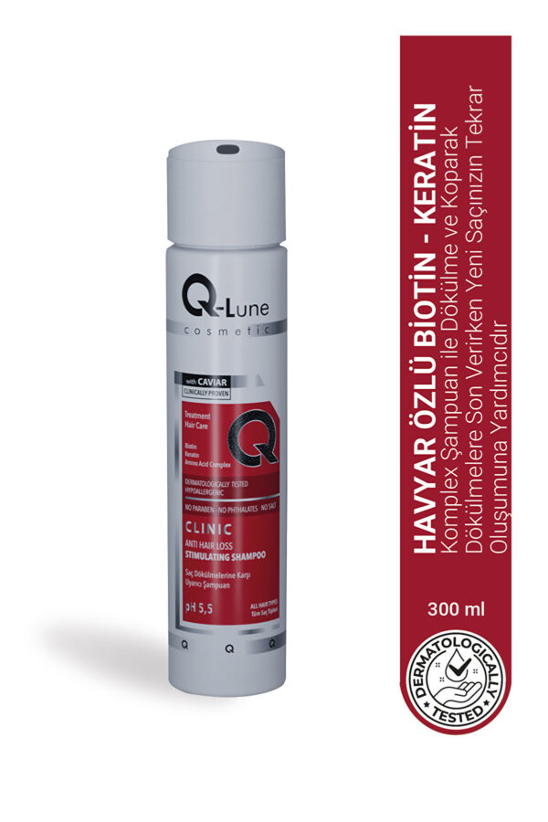 Biotin/havyar Özlü Kök Uyarici Klinik Şampuan 300ml (STİMULANT CLİNİCAL SHAMPOO) - Görsel 2